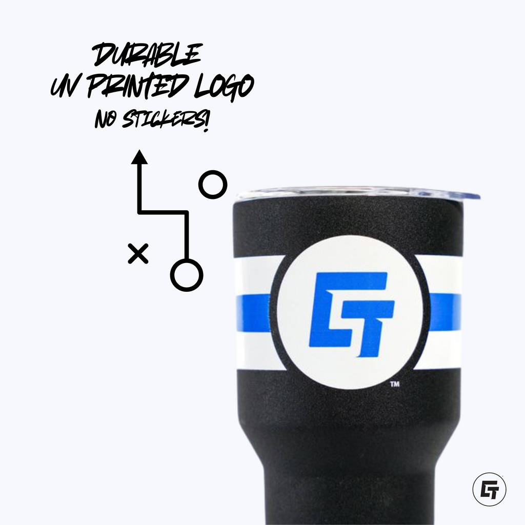 Texas Bully Baggers - 30oz Orange Tumbler