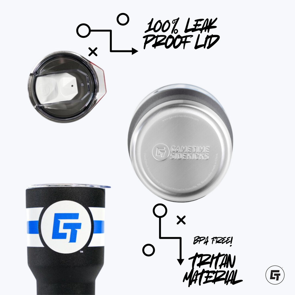 Texas Bully Baggers - 30oz Orange Tumbler