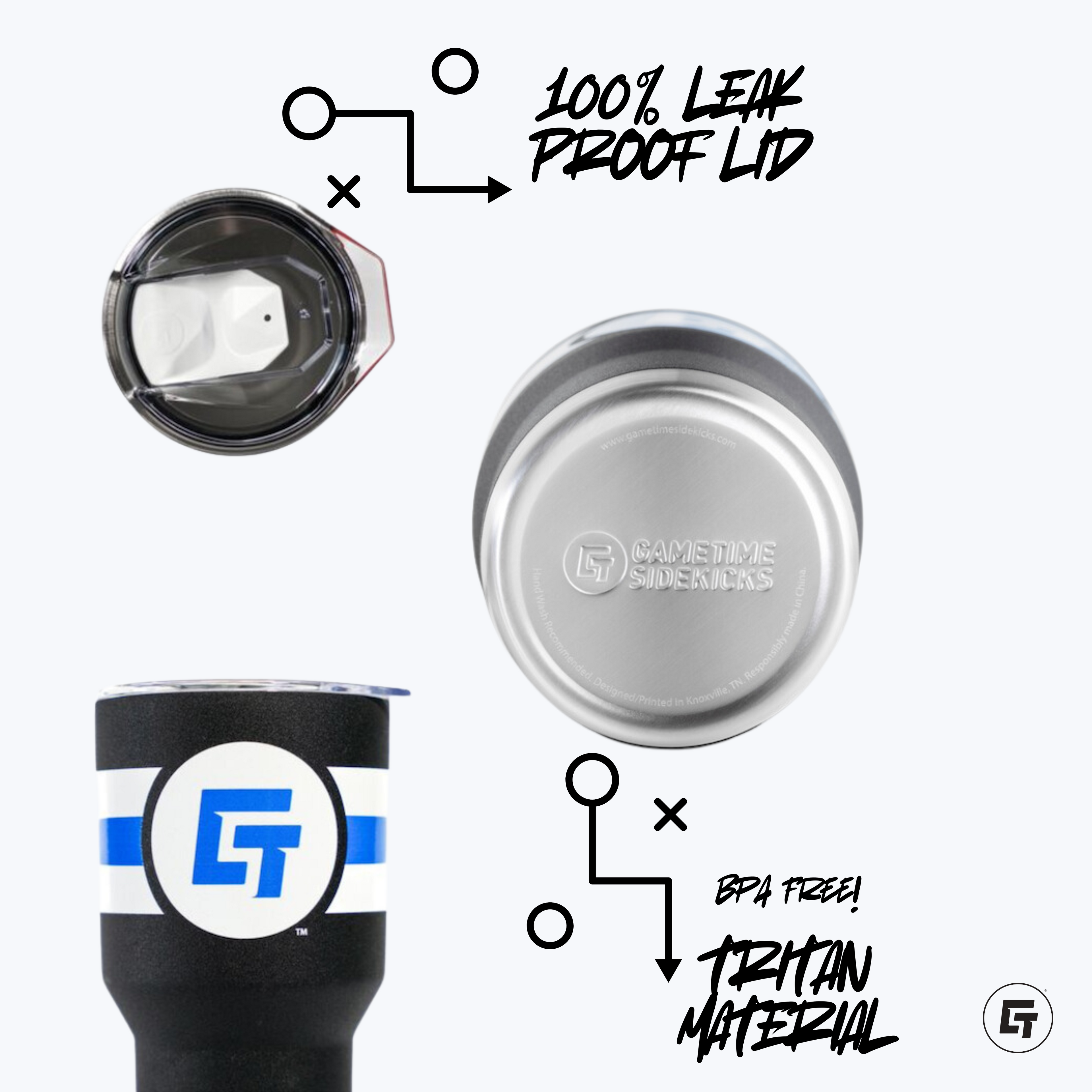 Texas Bully Baggers - 30oz Orange Tumbler