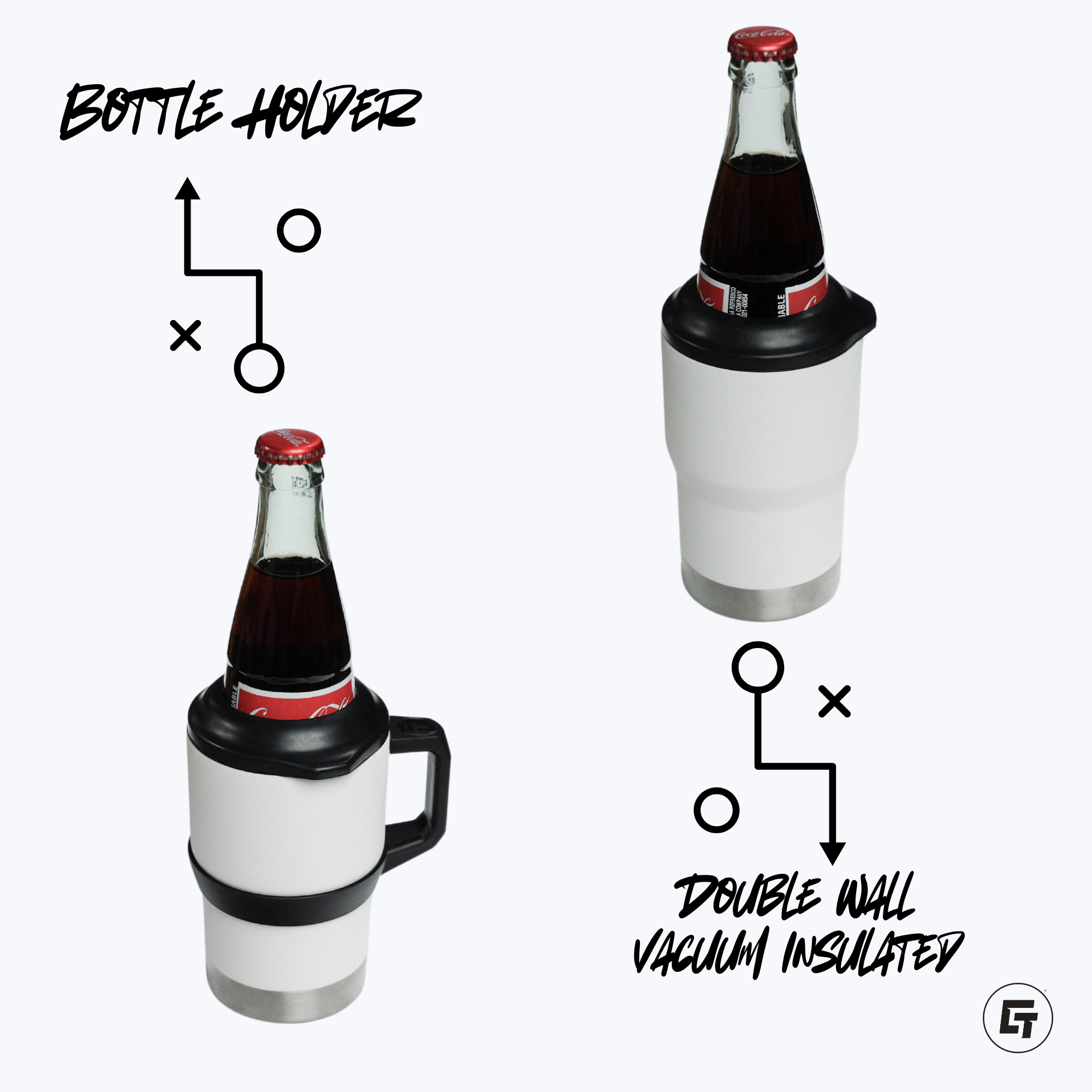 Texas Bully Baggers - Full Jacket 2.0 Stainless Steel Can-Bottle Cooler