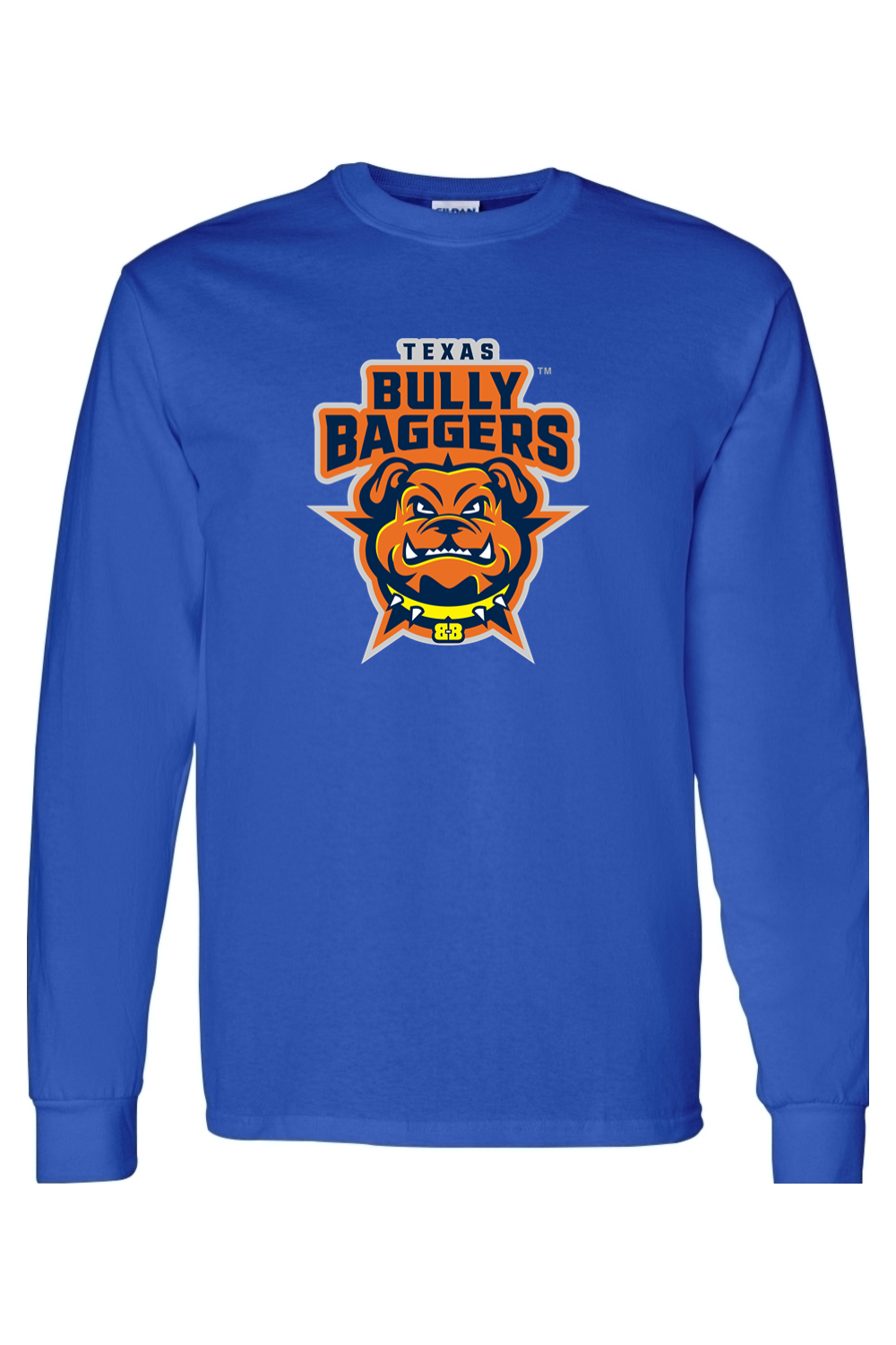 Texas Bully Baggers - Gildan Heavy Cotton Long Sleeve T-Shirt