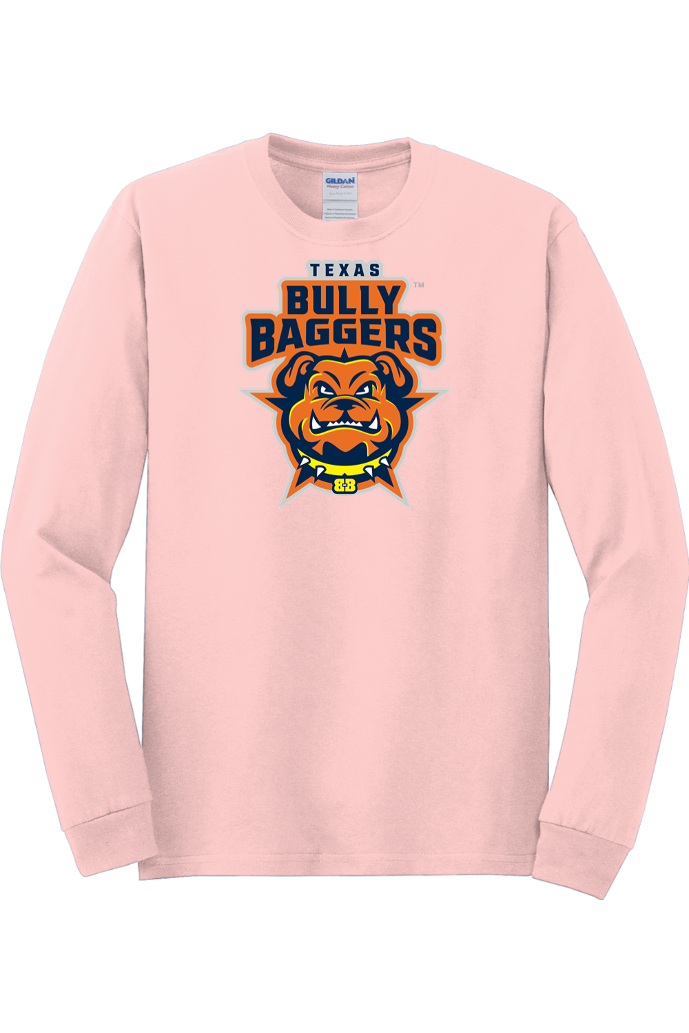 Texas Bully Baggers - Gildan Heavy Cotton Long Sleeve T-Shirt