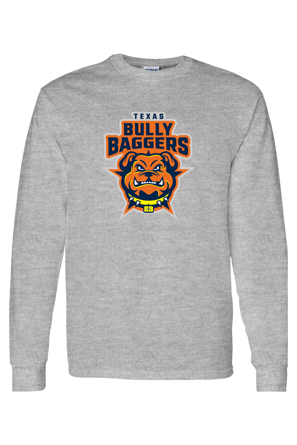 Texas Bully Baggers - Gildan Heavy Cotton Long Sleeve T-Shirt