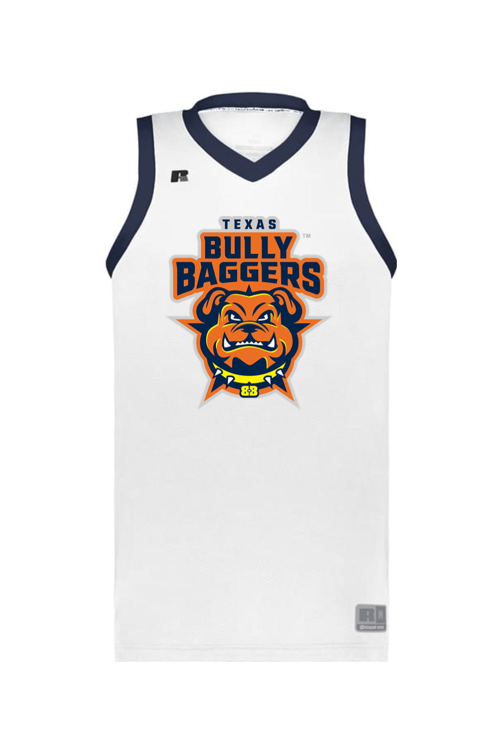 Texas Bully Baggers - Russell Elite Basketball Jersey Powered by Coolcore