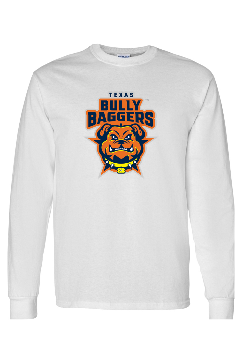 Texas Bully Baggers - Gildan Heavy Cotton Long Sleeve T-Shirt
