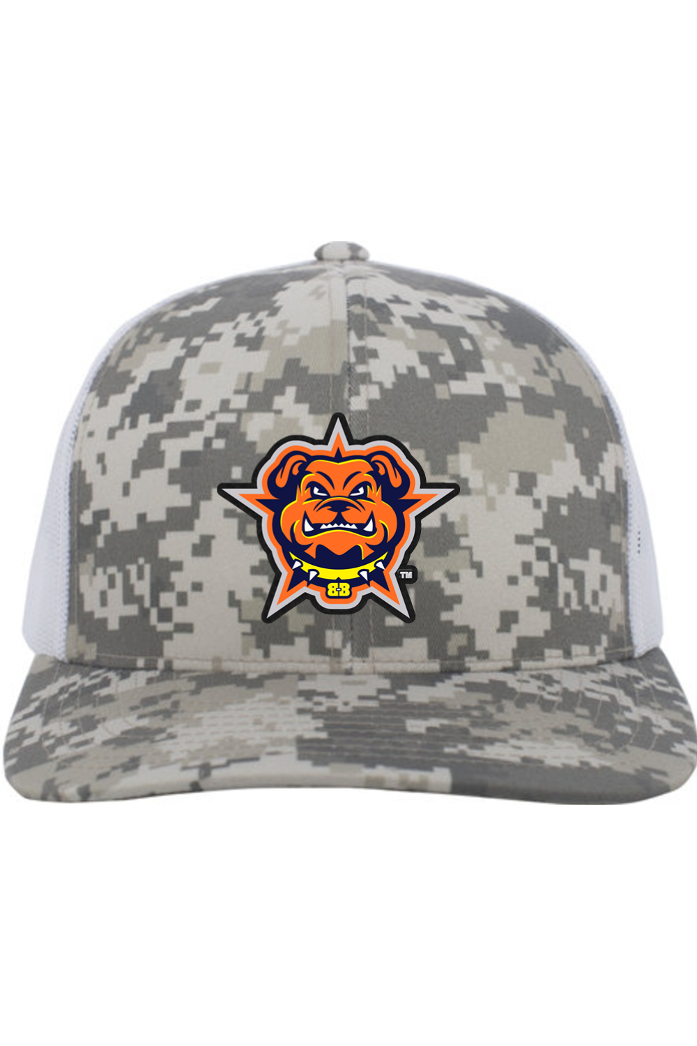 Texas Bully Baggers - Pacific Headwear Camo Snapback Trucker Cap