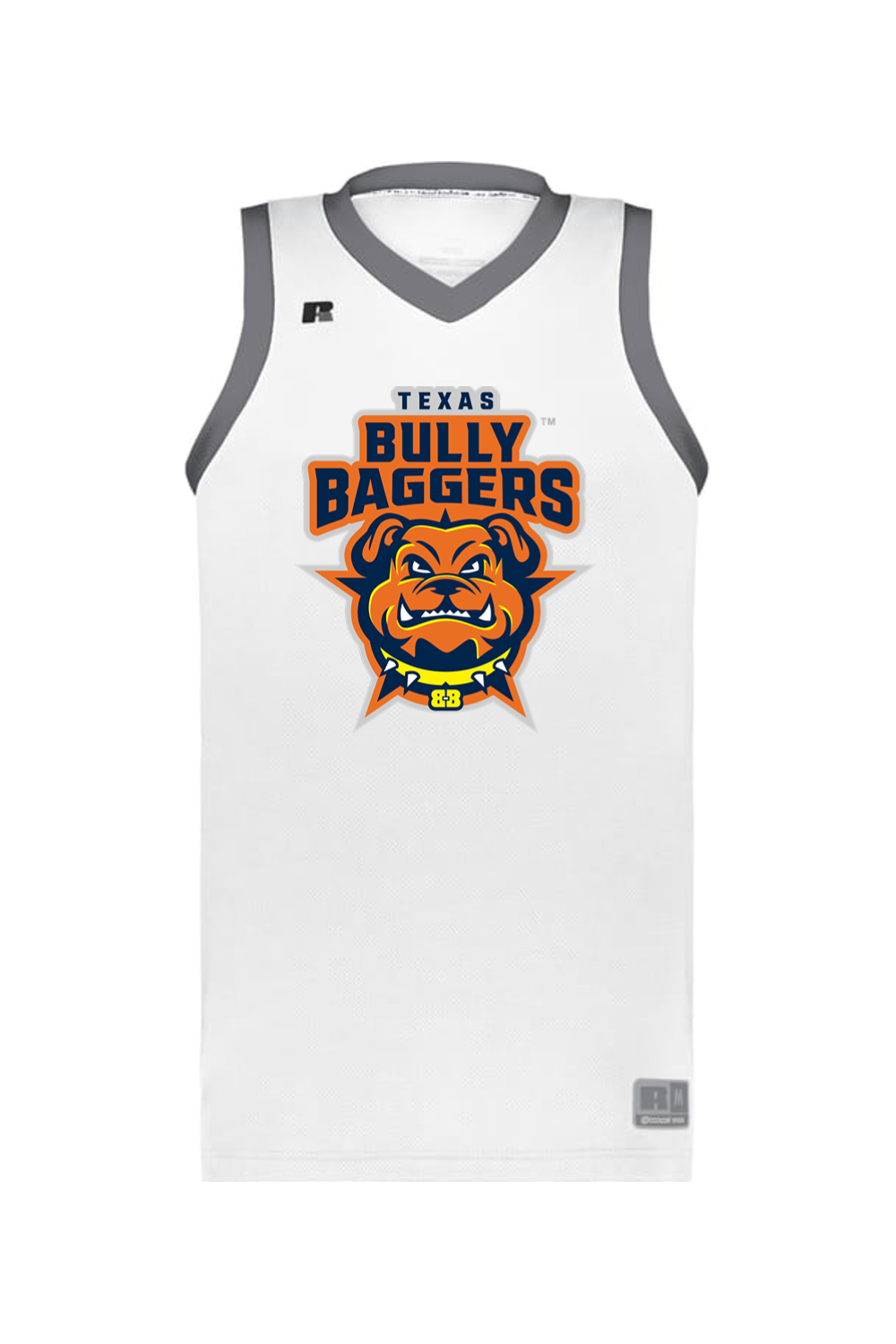 Texas Bully Baggers - Russell Elite Basketball Jersey Powered by Coolcore