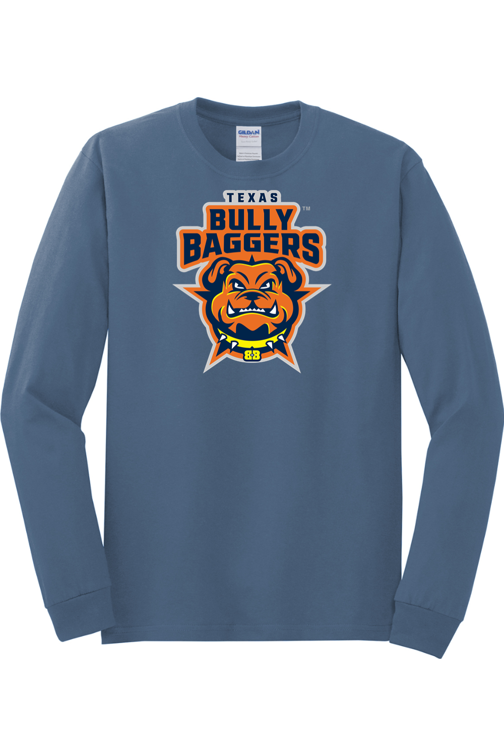 Texas Bully Baggers - Gildan Heavy Cotton Long Sleeve T-Shirt