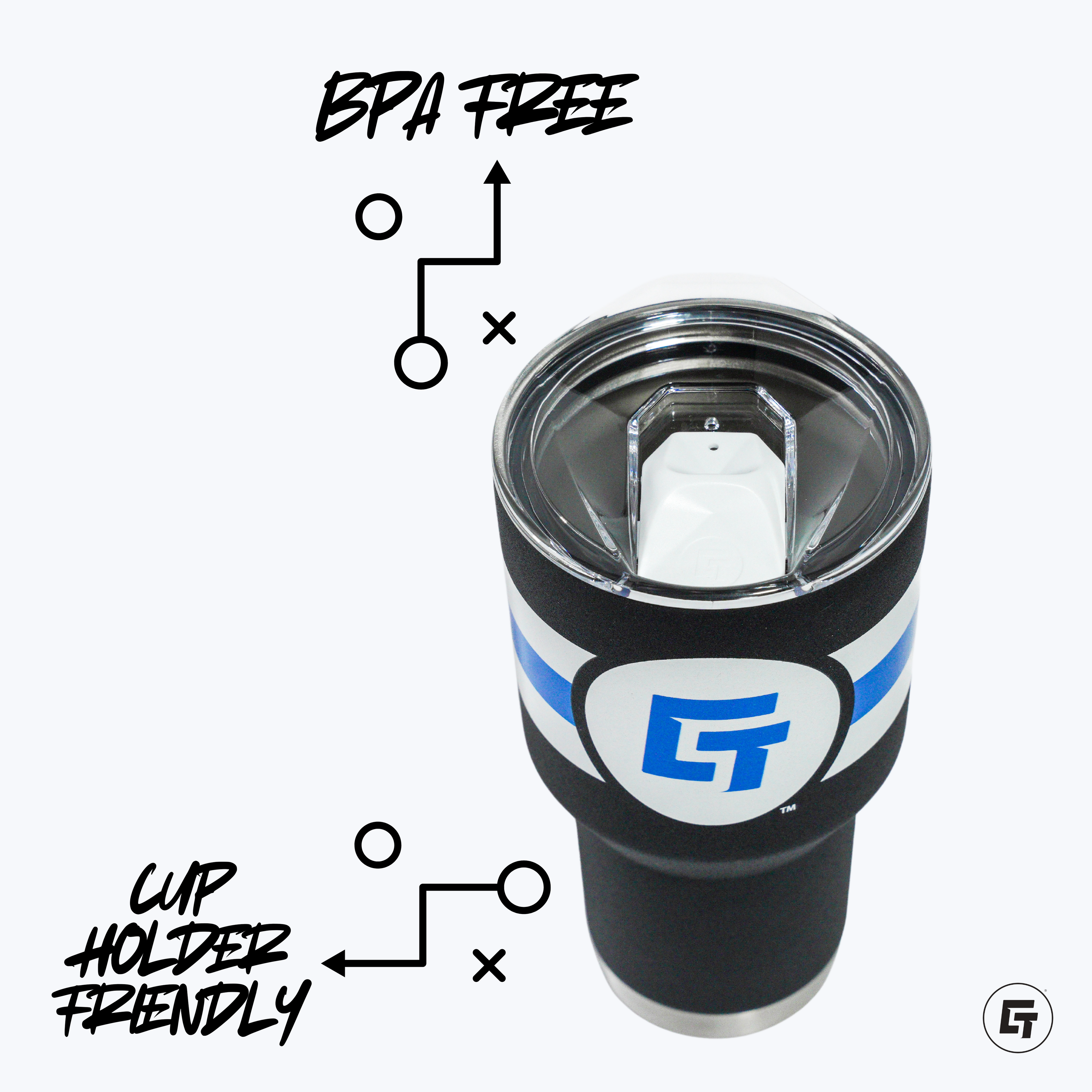 Texas Bully Baggers - 30oz Orange Tumbler