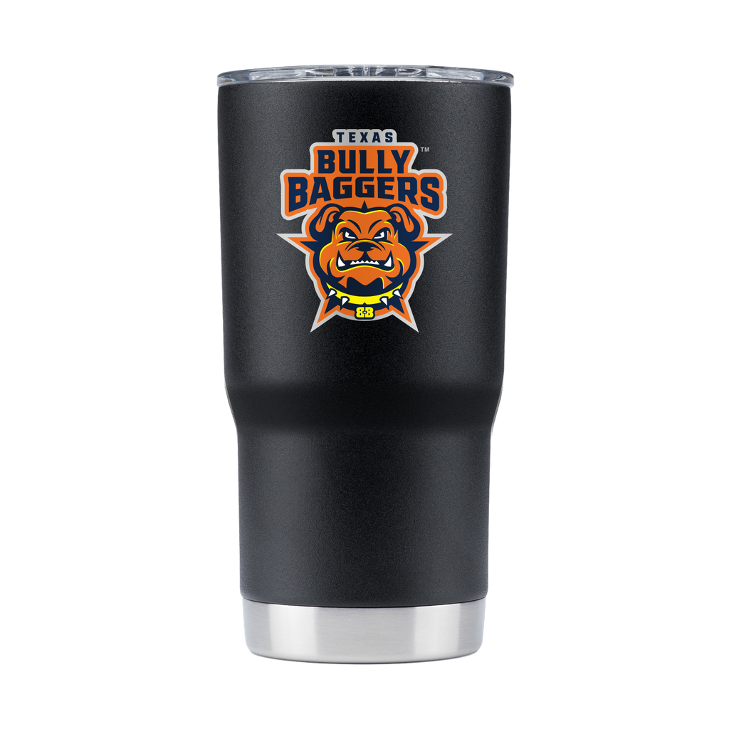 Texas Bully Baggers  - 20oz Black Tumbler