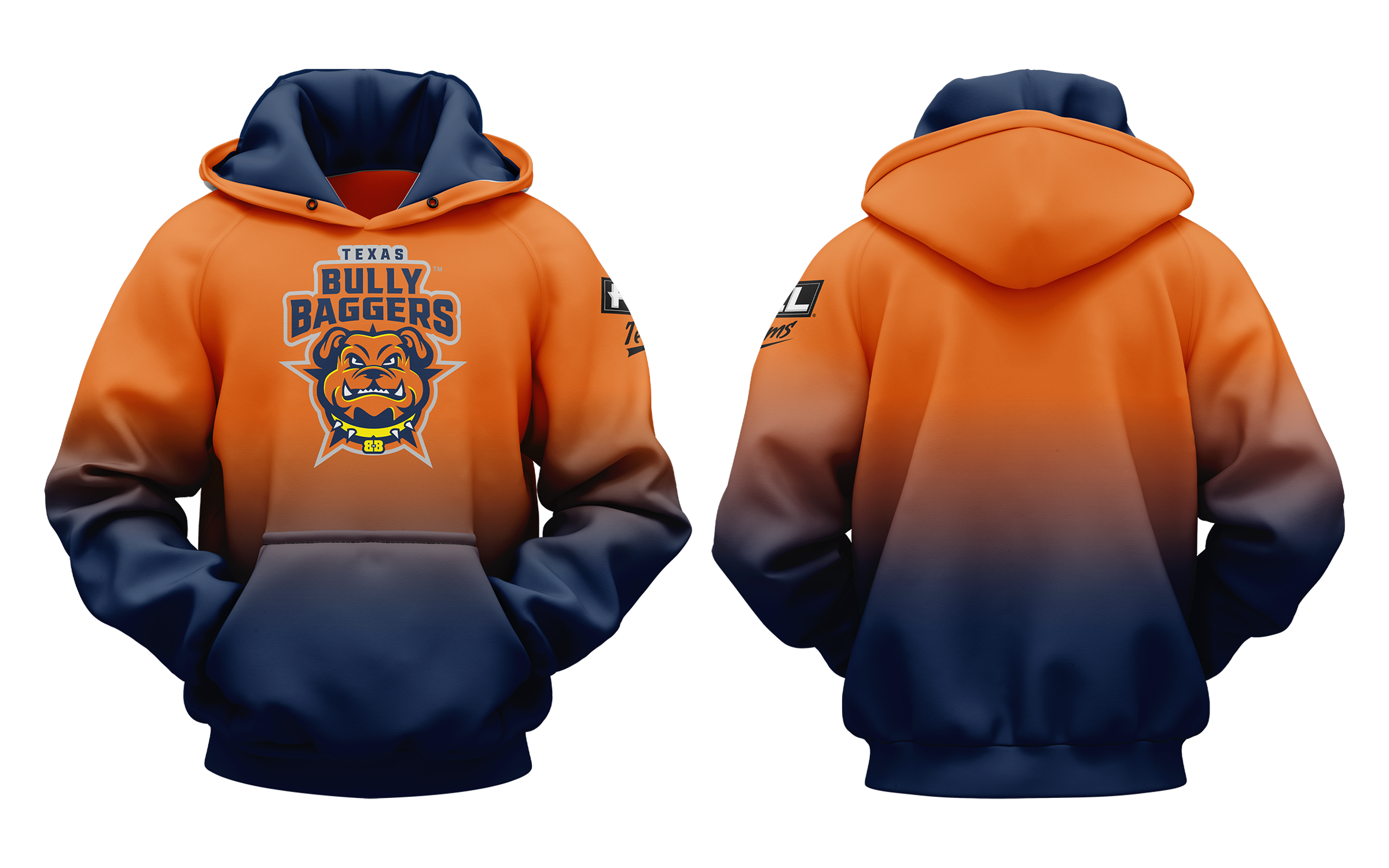 AUTHENTIC ACL PRO BULLY BAGGERS "FAN GEAR" 2026- HOODIE